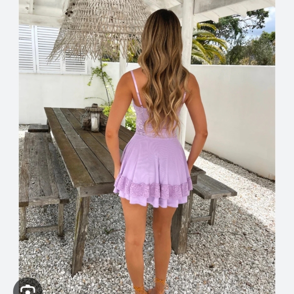 Outcast Corset Mini Dress - Picture 2 of 6